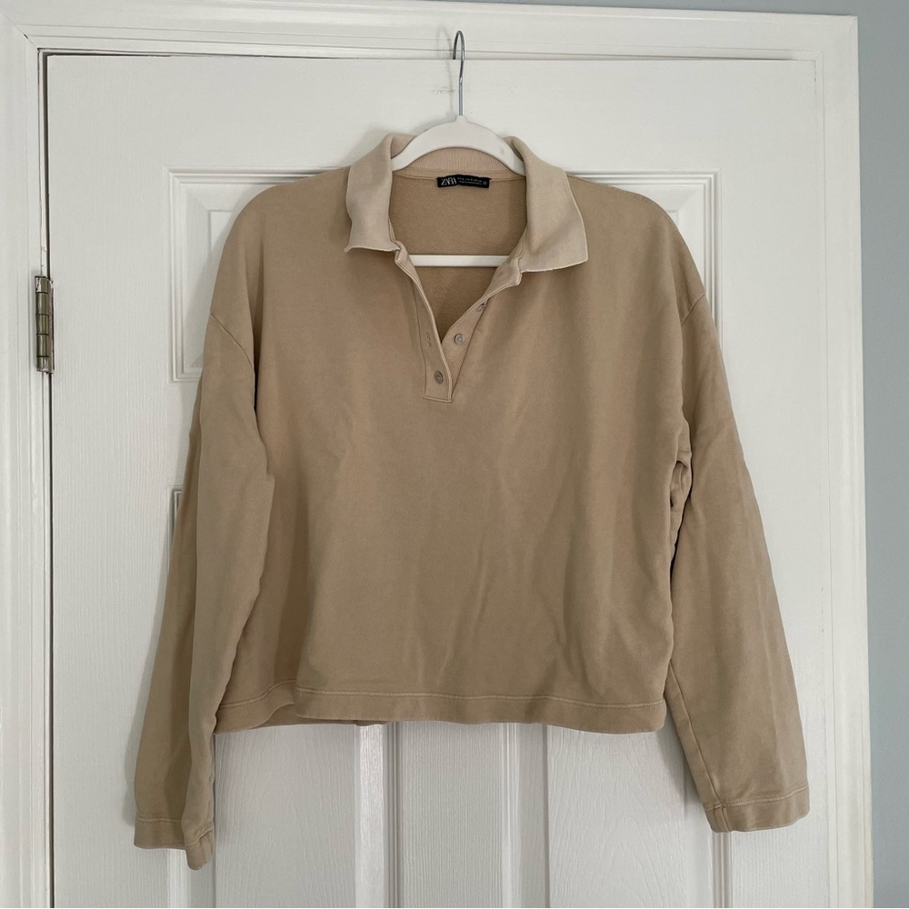 Zara Collared Long Sleeve
